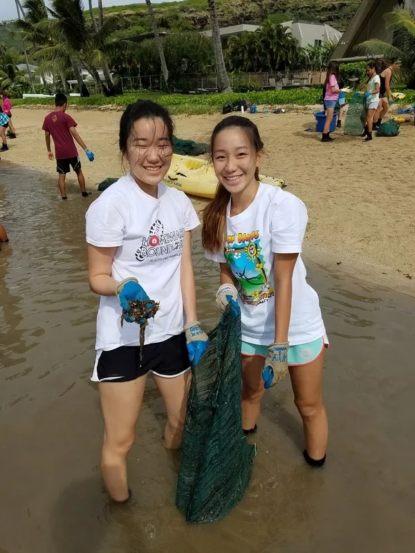 Maunalua Beach Clean Up