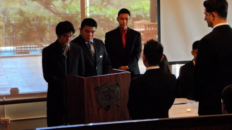 Induction Ceremony